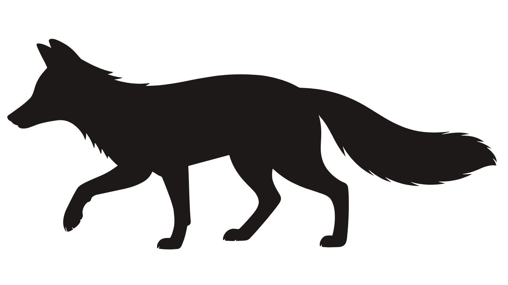Image of the Black Fox logo of North Passage Clothing